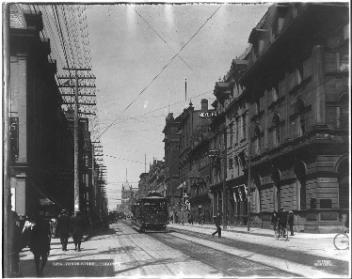 Yonge Street, Toronto, ON, about 1897