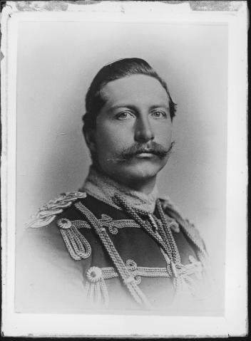 Kaiser Wilhelm II of Germany, copied in 1888