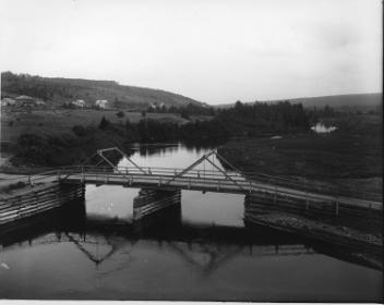 La rivière Saint-François à Estcourt, QC, 1916 (?)
