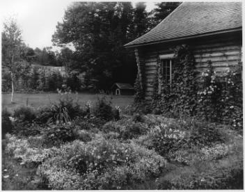 Mrs. Andrew's house and garden, Laurentian Club, Grand-Mère, QC, 1926-27