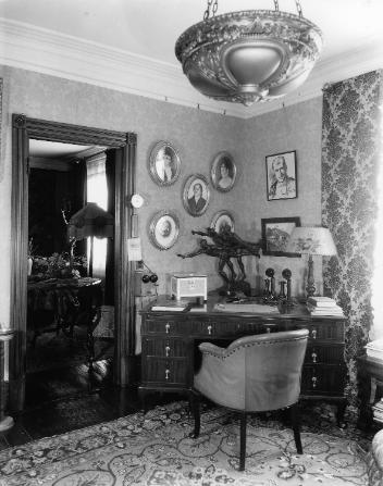 Office, G. B. Thorn's house, Montreal, QC, 1934