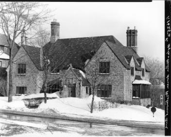 House for Hyde & Miller, Westmount Ave., Westmount, QC, 1942
