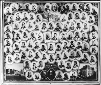 Class of 1895, Medicine, McGill University, Montreal, QC, composite, 1895