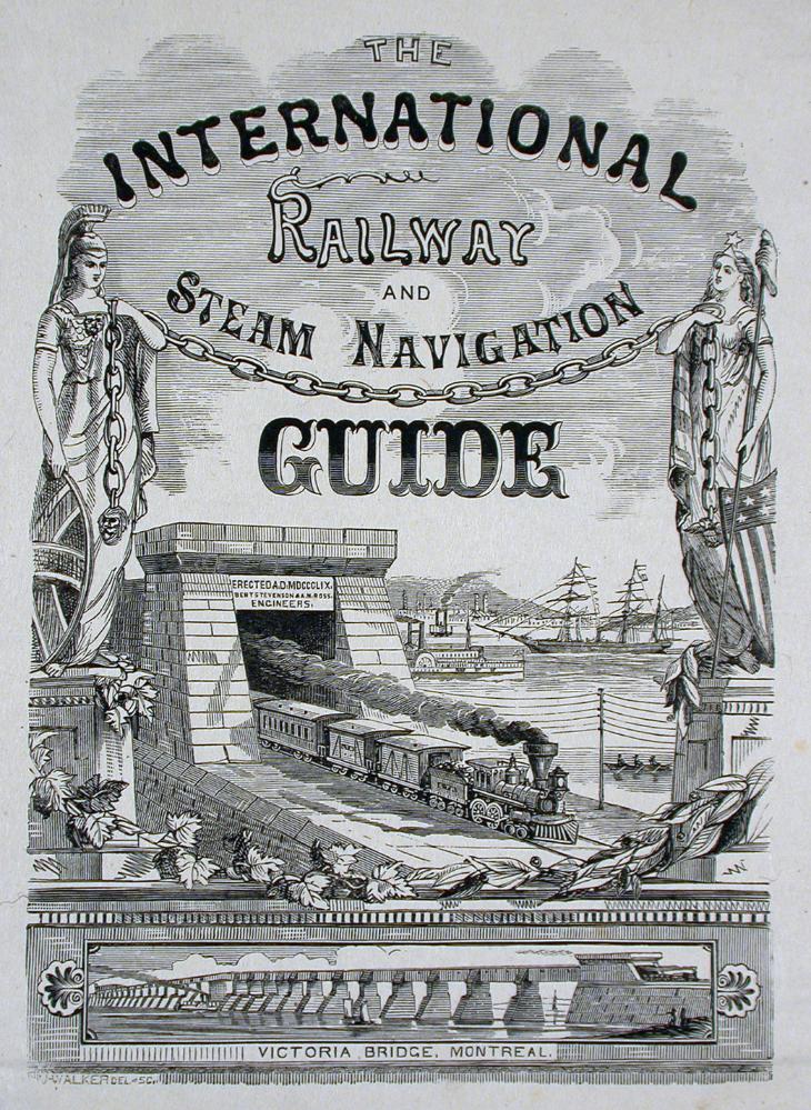 The International Railway and Steam Navigation Guide (page couverture)