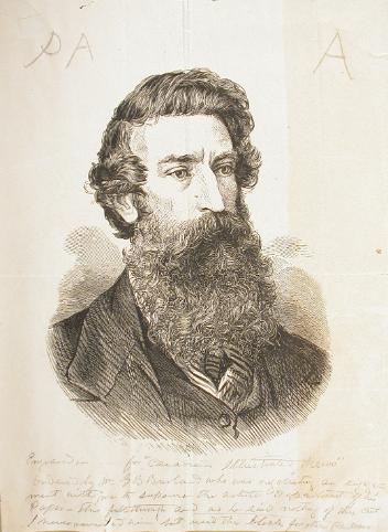 John Henry Walker, self-portrait, about 1875