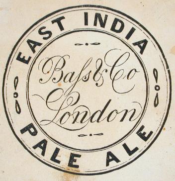 Commercial label of East India, Pale Ale