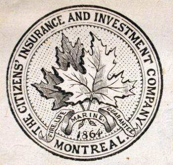 Sceau de The Citizens' Insurance and Investment Company, Montréal
