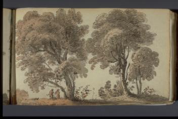 Tree Clumps with Two Figures