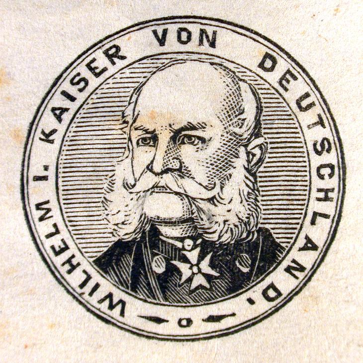 Insigne commercial de Wilhelm, I. Kaiser Von Deutschland