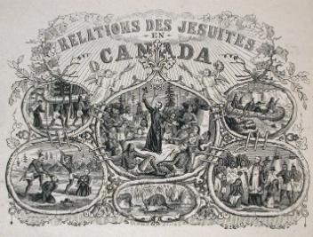 Page couverture de Relations des Jésuites en Canada