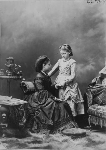 Miss S. Wilson and Miss E. Baker, Montreal, QC, 1871
