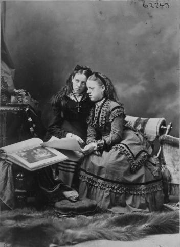 Miss B. Christon and Miss S. Gibson, Montreal, QC, 1871