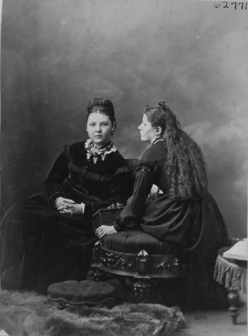 Miss M. Meighen and Miss E. Butler, Montreal, QC, 1871