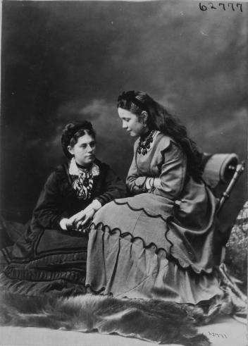 Miss H. Frasier and Miss J. Shumway, Montreal, QC, 1871
