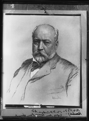 Sir William Van Horne, photographic sketch, 1903, copied 1906