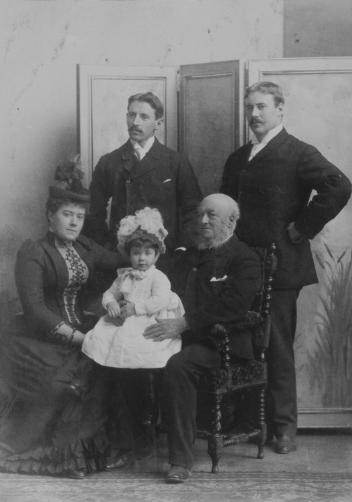 Mr. Fred M. Taylor and friends, Montreal, QC, 1891