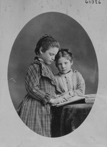 Misses Annie and Clara Spence, Montreal, QC, 1871
