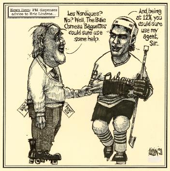 Brian Mulroney's Advice to Eric Lindros