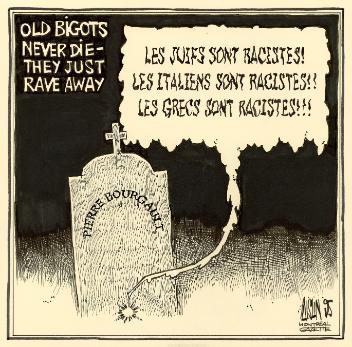 Les vieux bigots ne meurent jamais, ils ne font que délirer