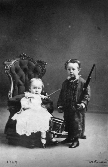Masters Charles and Freddy Johnson, Montreal, QC, 1862
